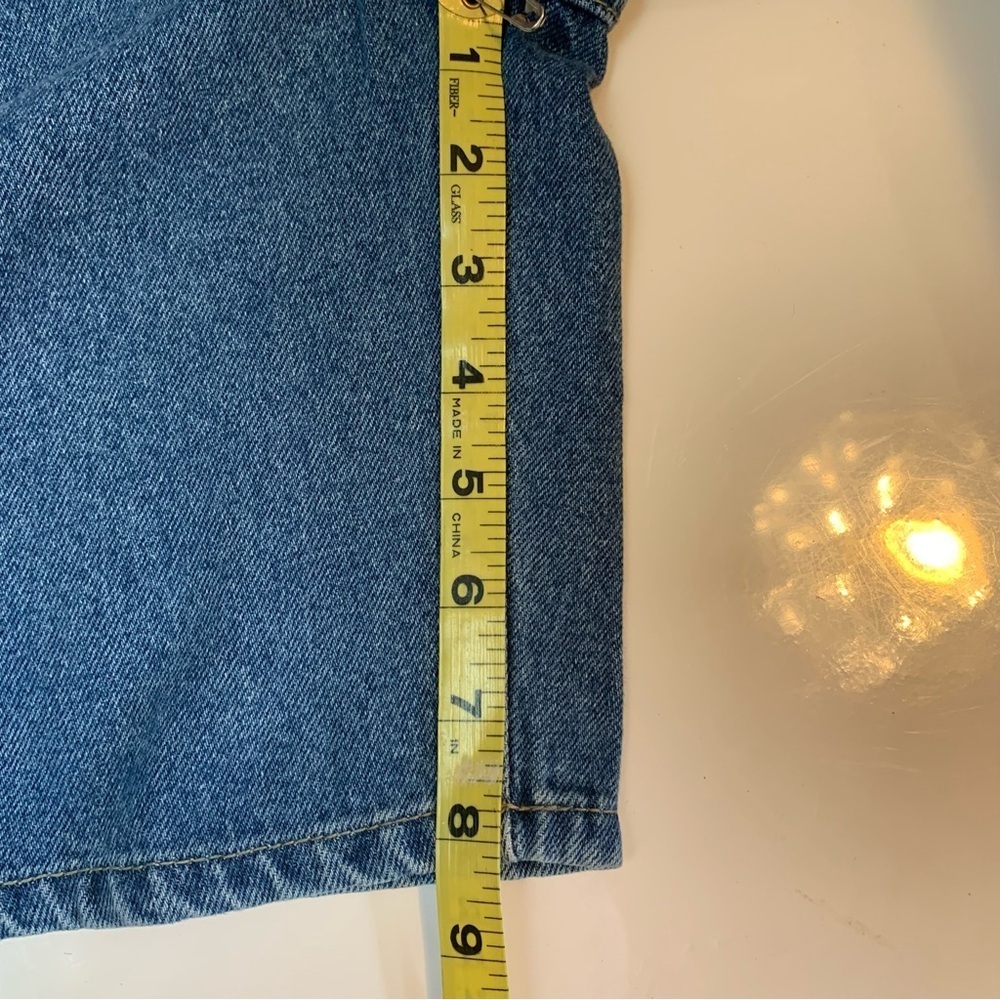 BUGLE BOY vintage classic denim jean shorts 750 summer workwear streetwear - Picture 8 of 8